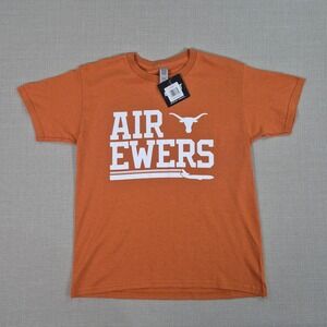 BreakingT Air Ewers Texas Longhorns Quinn Ewers Burnt Orange Graphic Tee Youth M